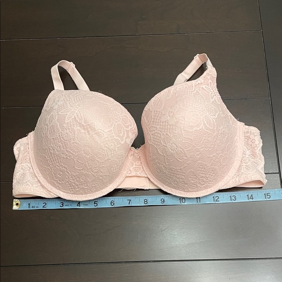 No Boundaries Soft Pink Lace Bra 40D - Picture 5 of 7